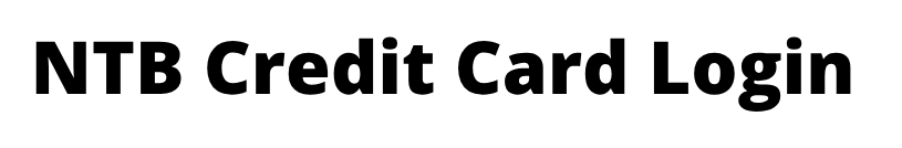 NTB Credit Card Login